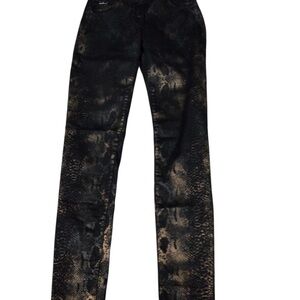 Coco + Carmen Snake Print Pants Leggings Small